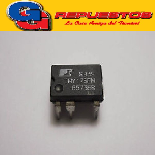 CIRCUITO INTEGRADO TNY176PN DESCONECTOR SWITCHER 8.5W