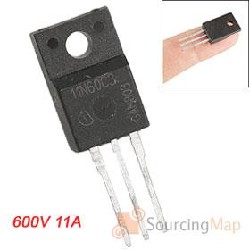 TRANSISTOR FET SPA11N60C3 600 VOLT 11AMPER ORIGINAL