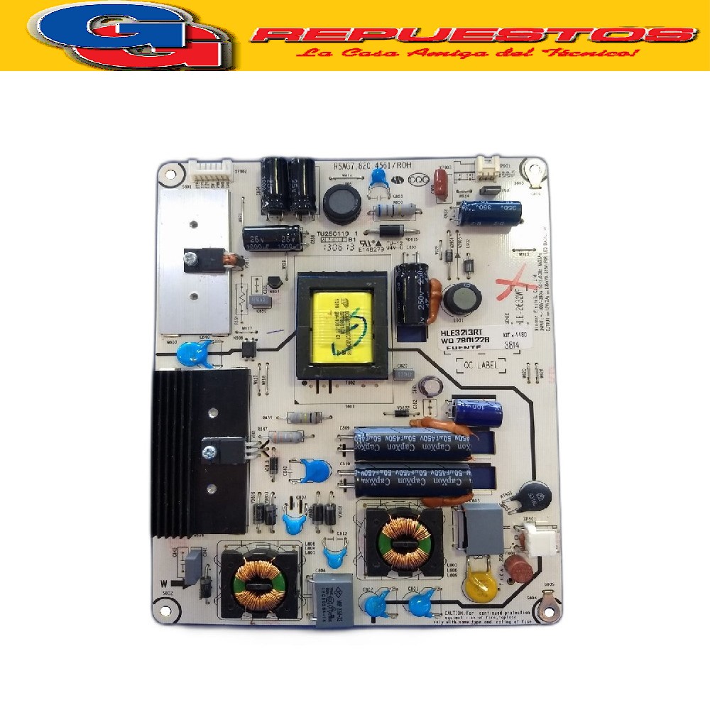 PLACA FUENTE LED 32  RSAG7.820.4561 BGH BLE3213RT/A HSS SMAR T HLE3213RT HISENSE HLE3213RT 156183