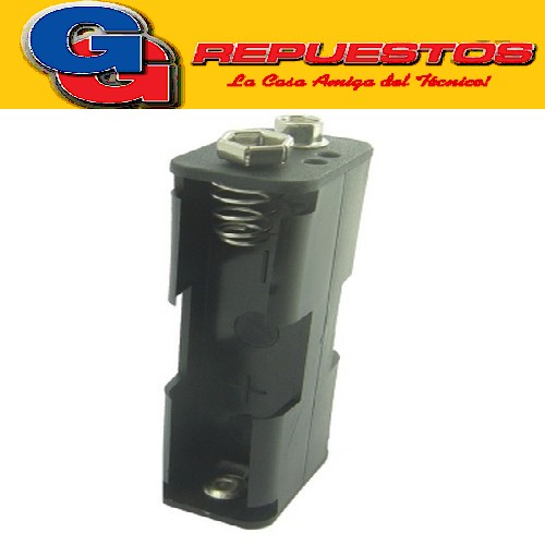 PORTAPILAS X 2 AA C/CLIP BATERIA