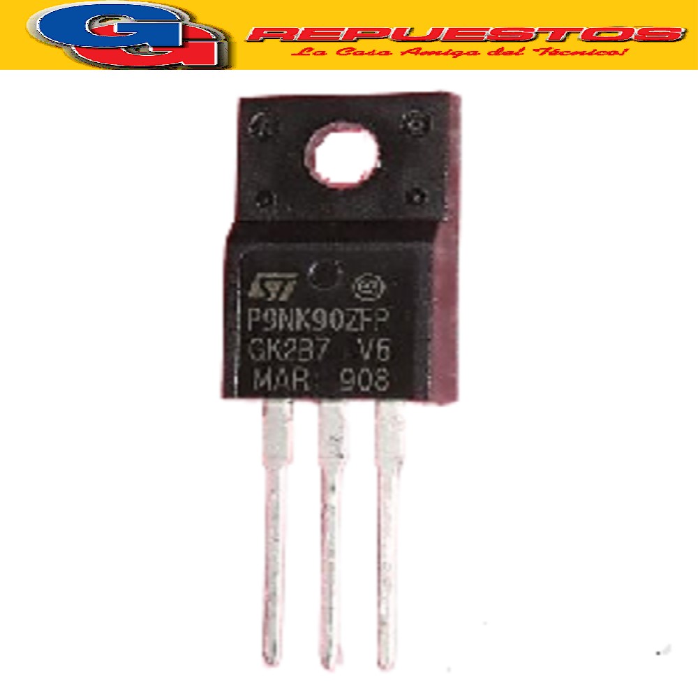 TRANSISTOR FET 10NK90ZFP 10A 900V