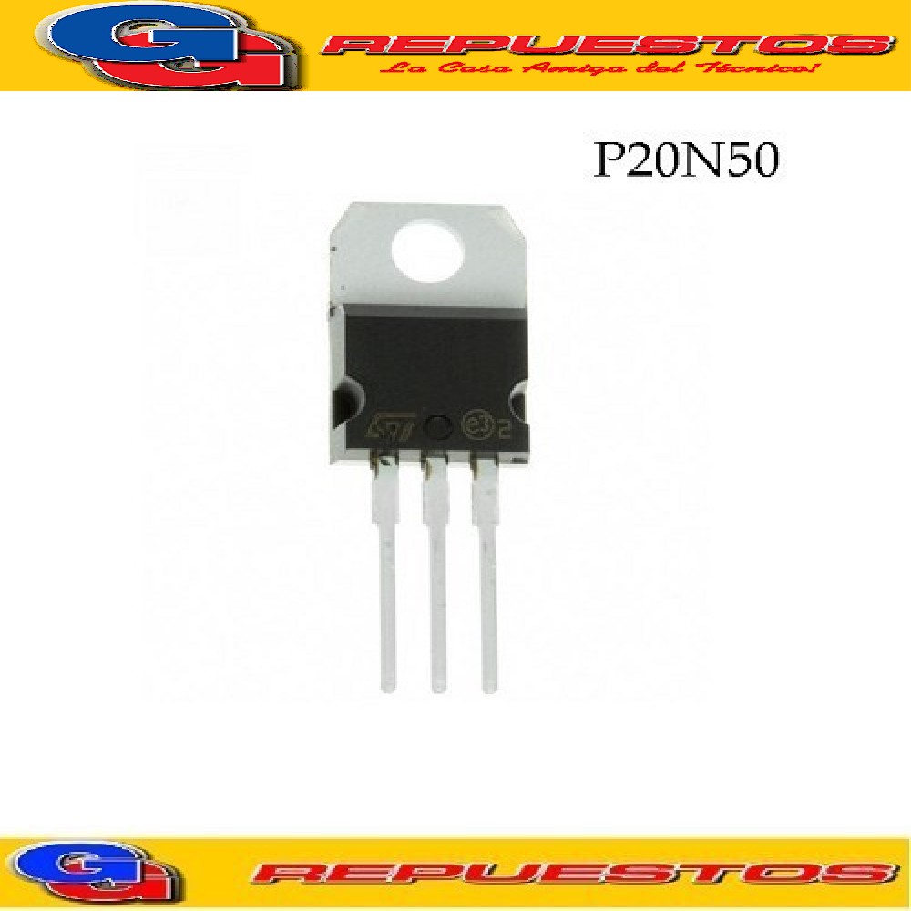 TMP20N50 TRANSISTOR FET CANAL N (500V/18A/0.27R/48W) TO-220