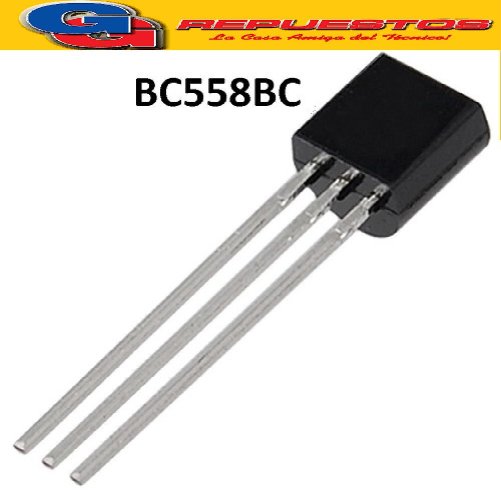 BC558BC TRANSISTOR  PNP (-30V/-200mA/625mW)