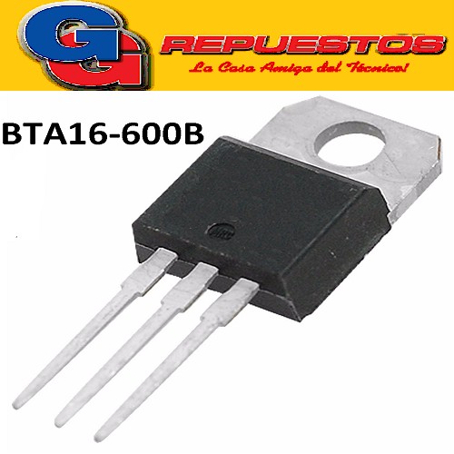 BTA16-600B / BTB 16-600B TRIAC (600V/16A/1W)