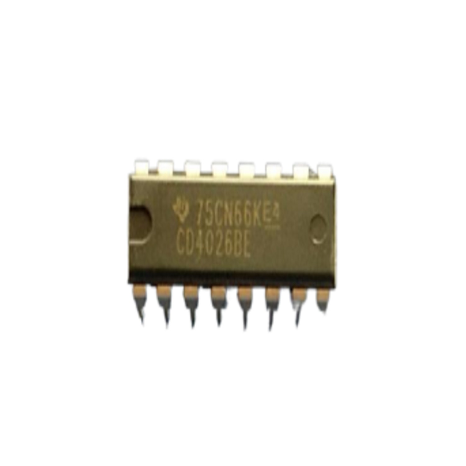 CIRCUITO INTEGRADO CD4026B CONTADOR DECIMAL CON 7 SEGMENTOS DECODIFICADOS