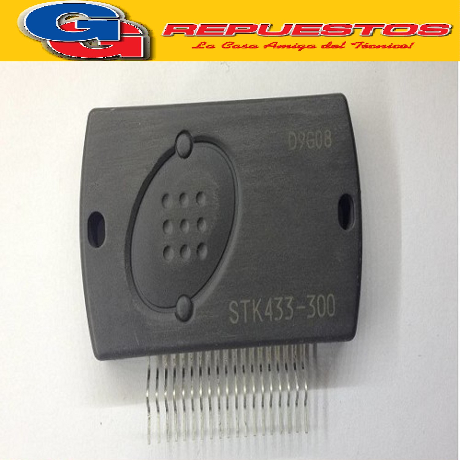 STK433-300 CIRCUITO INTEGRADO AMPLIFICADOR DE AUDIO 3X80W/4R