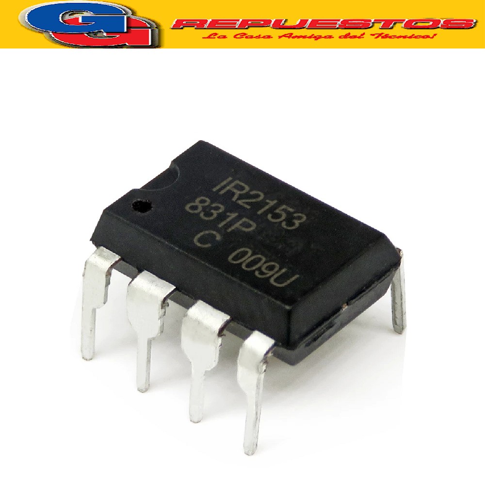 IR2153 Driver de PowerMos -DIP8- (600V/25mA/1W)