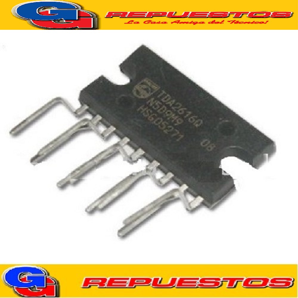 TDA2616Q CIRCUITOS INTEGRADOS 2X12W AMPLIFICADORES DE POTENC IA DE AUDIO ALTA FIDELIDAD CON MUTE 9 PIN (SOT-157)