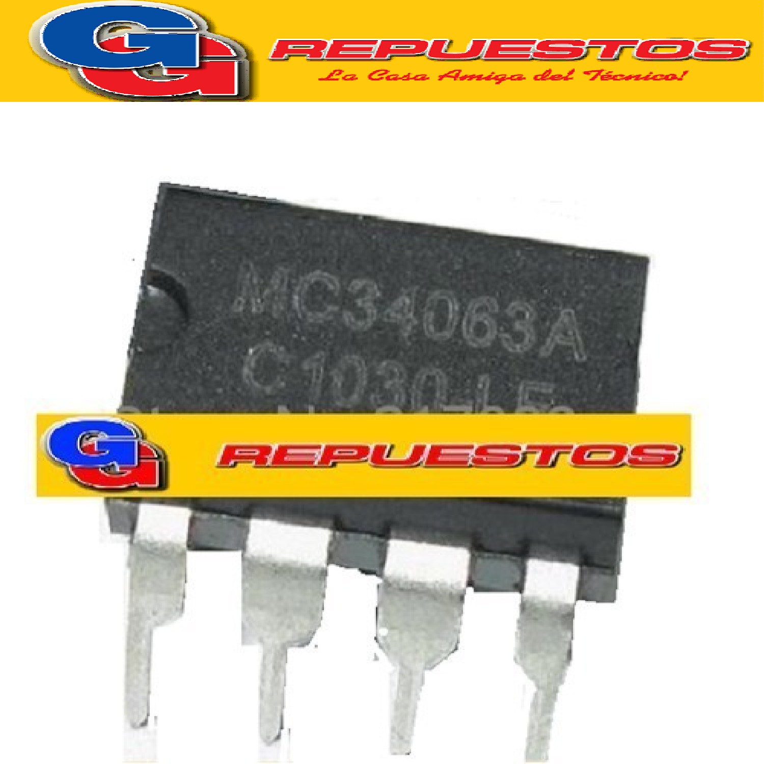 MC34063A CIRCUITO INTEGRADO 1.5A / 3V-40V = MC33063AP
