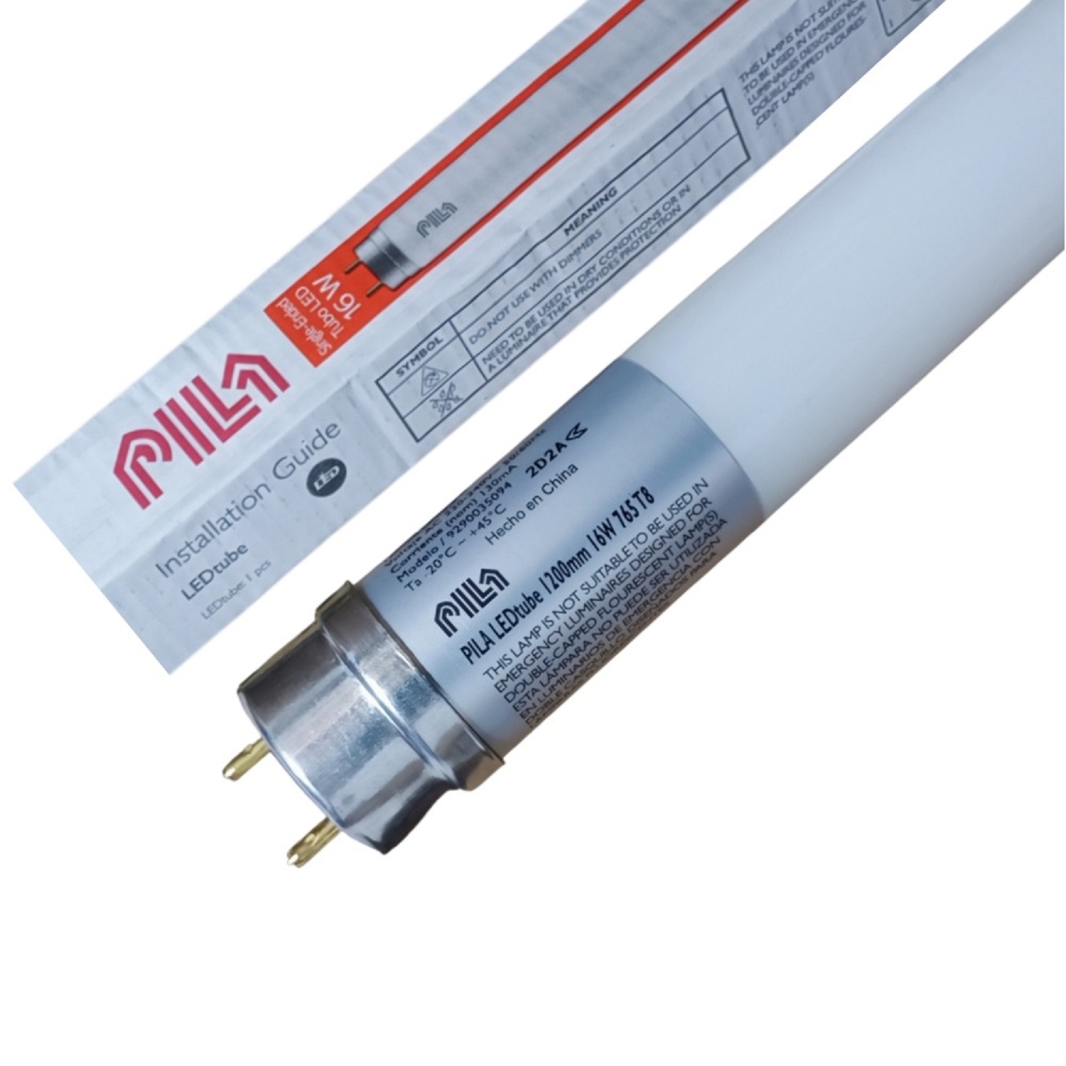 TUBO LED 1200mm 16/18W BLANCO FRIO