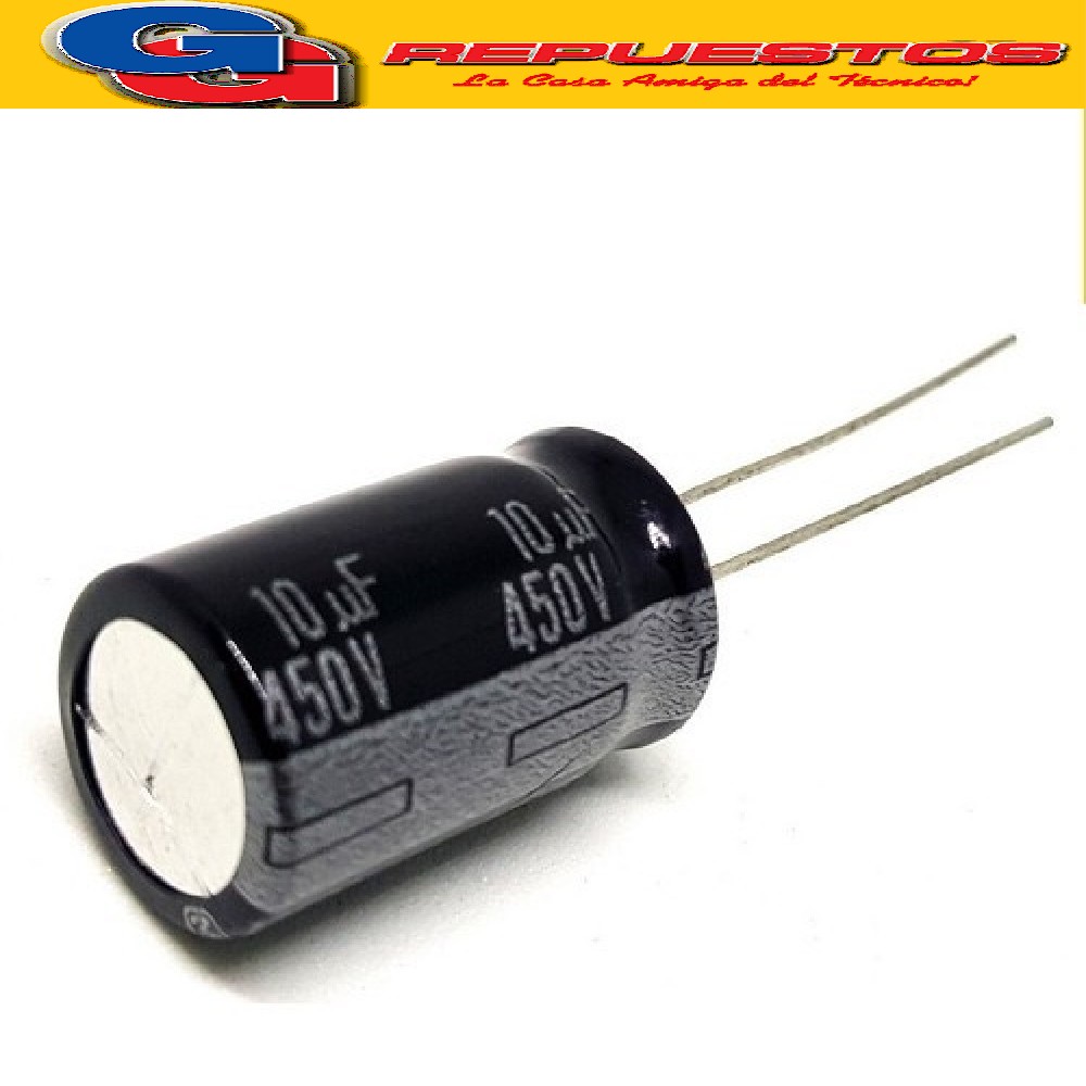 CAPACITOR ELECTROLITICO 10UFX450V RADIAL