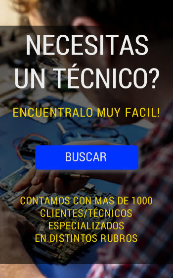 NECESITAS
UN TÉCNICO?